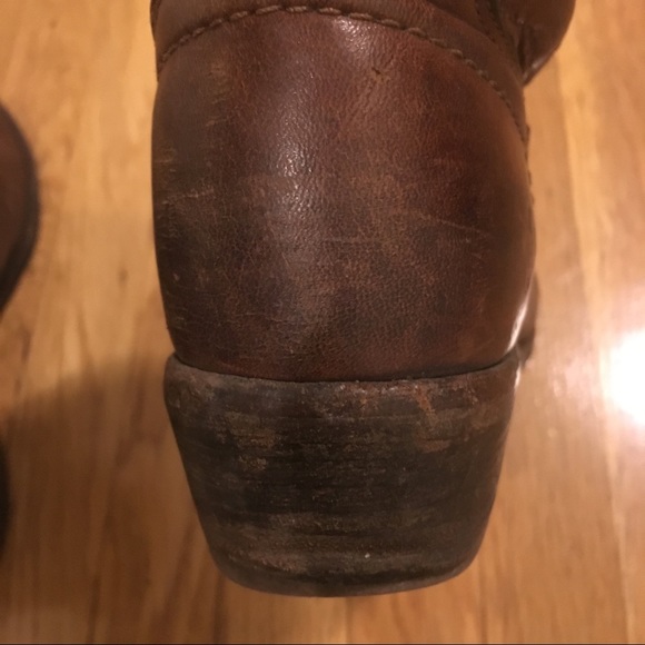 Frye 'Carson' Short Boot Saddle Leather - Picture 4 of 8